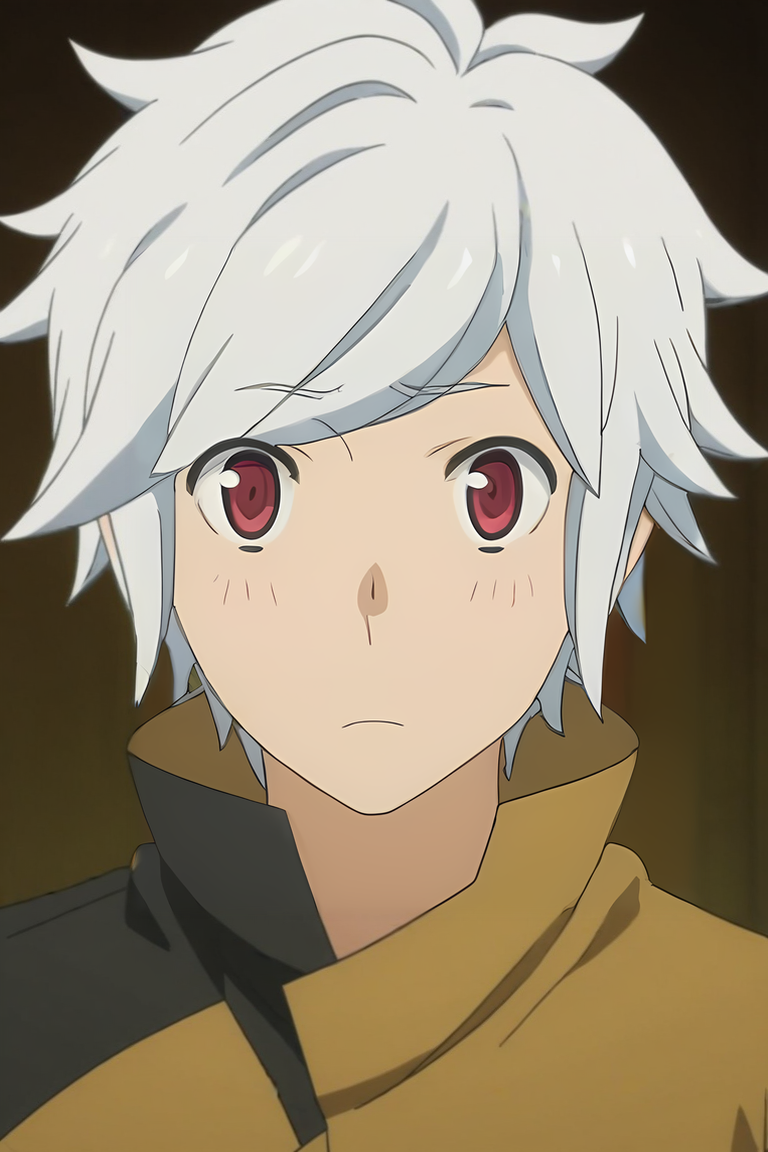 score_9, score_8_up, score_7_up, source_anime, anime screencap, anime coloring, , looking at viewer, upper body, depth of field, 1boy, solo, male focus, <lora:bell_cranel_pony:0.96>, bell_cranel, , , , , <lora:sdxl_lightning_8step_lora:1>