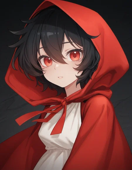 1girl, solo, mondlicht ,hood, 
 looking at viewer, 
<lora:mondlicht:1>, (masterpiece, best quality, high quality, highres, ultra-detailed),