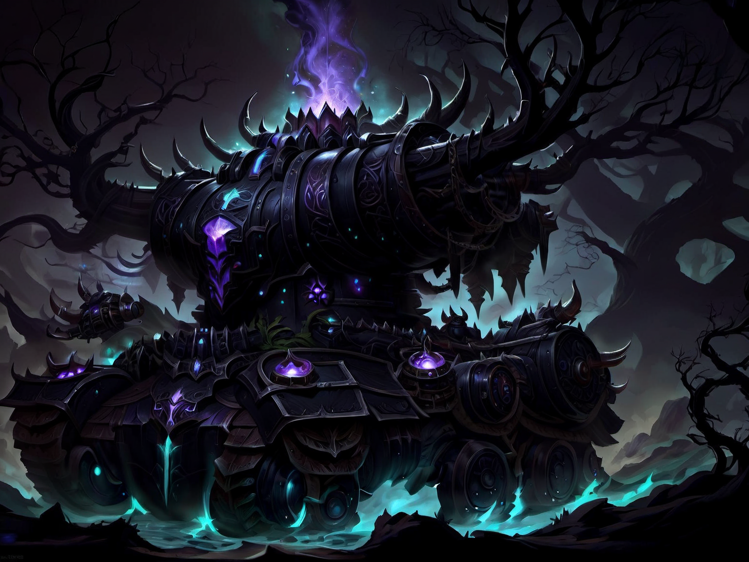 <lora:MagicAI:.9>   DruidMagicAI dark   tank , Highly detailed, sci fi fantasy setting, intricate detailed background