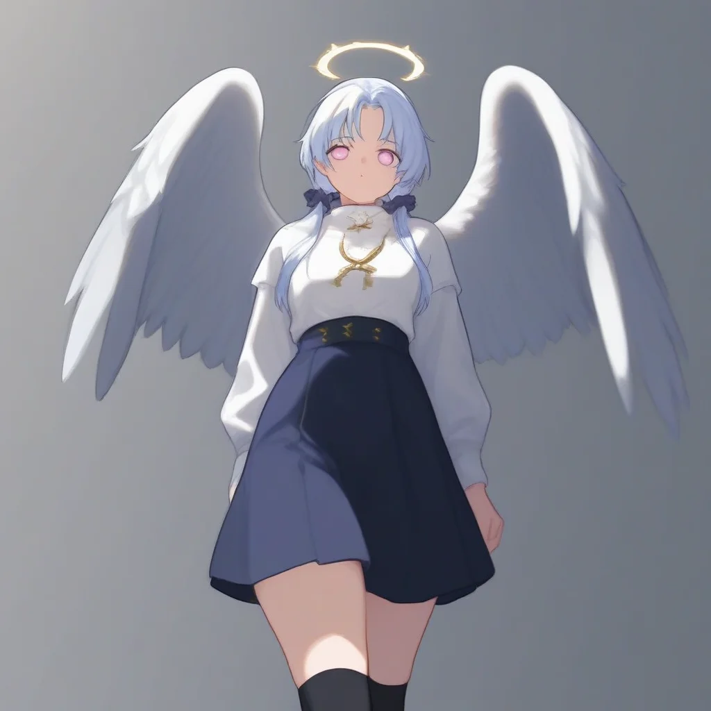 casual clothed angel