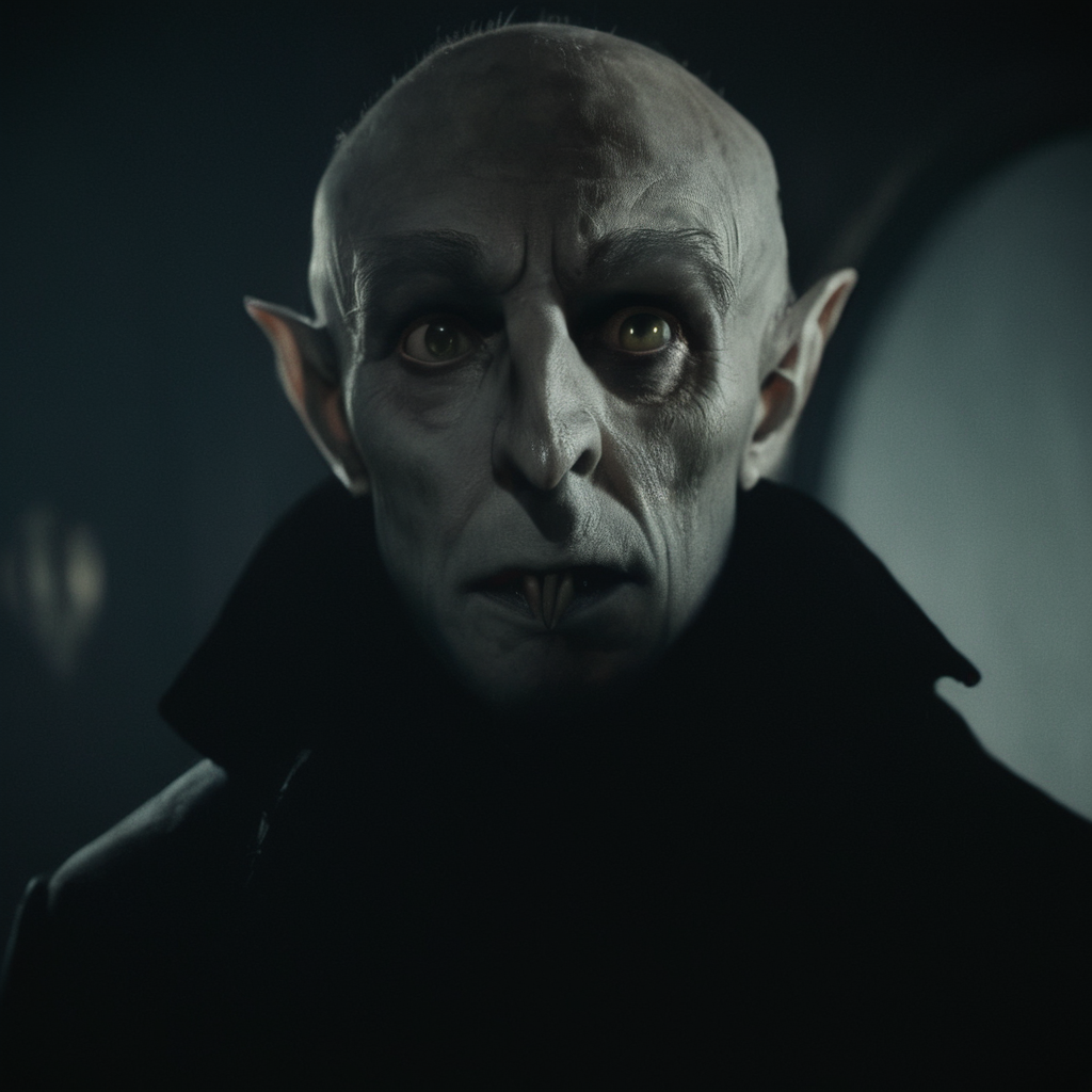 cinematic film still of  <lora:Nosferatu:1>
Nosferatu staring at camera, shallow depth of field, vignette, highly detailed, high budget, bokeh, cinemascope, moody, epic, gorgeous, film grain, grainy