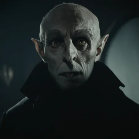 cinematic film still of <lora:Nosferatu:1>
Nosferatu staring at camera, shallow depth of field, vignette, highly detailed, high budget, bokeh, cinemascope, moody, epic, gorgeous, film grain, grainy
