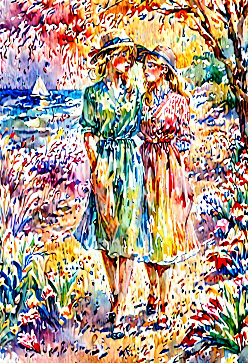 #main prize #beautiful soft colors #bright #cozy #delicate shades #dreamy and magical #kaoruyamada #perfectly anatomically correct #professional watercolor colors #realistic #soft background for boxing #soft edges #very detailed #warm lighting #watercolor style #windy #elenayushina
Hint: A gorgeous soft watercolor, a charming blonde in a beautiful summer dress and hat, strolls with a handsome brunette in elegant summer clothes along a sandy beach with shells, and they watch a fabulous, gentle sunset, a soft background of delicate shades, professional watercolor, professional, award-winning masterpiece, perfectly anatomically correct, watercolor style by Elena Yushina and Kaoru Yamada, windy, bright, cozy and warm lighting, dreamy and magical, very detailed, beautiful soft colors, soft edges, fog. realistic, blooming
Modifiers: high resolution, realistic, elegant, fantastic, intricate, very attractive, beautiful, high resolution, no text, super detailed, anatomically correct, no watermarks, very soft colors, soft fog, watercolor on wet