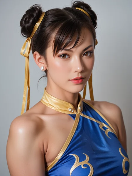 score_9, score_8_up, score_7_up, (8k, RAW photo, best quality, masterpiece:1.2), (realistic, photo-realistic:1.4), (extremely detailed 8K wallpaper), Chun Li, 1girl, solo, <lora:add-detail-xl:1.0> <lora:sinfully_stylish_SDXL:1.0>