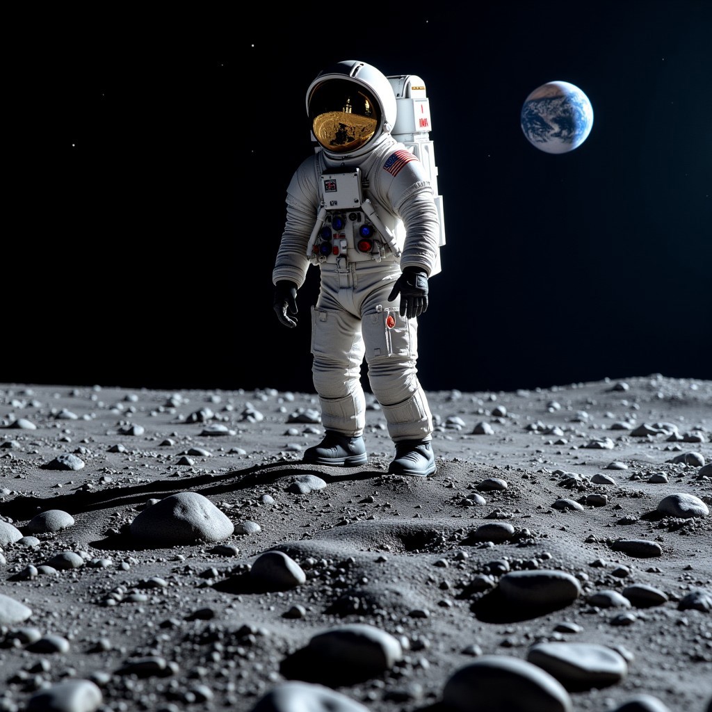 img_1017.cr2,the most realistic, photorealistic photo ever taken (ASTRONAUT LANDING ON THE MOON:1.5), EARTH IN THE BACKGROUND, Captured with a Hasselblad X2D 100C and an 18mm f/1.9 lens, hyper-realistic textures, elegant shadows, incredible realism, 16K, ultra-detailed textures, perfect lighting,aidmaimageupgrader