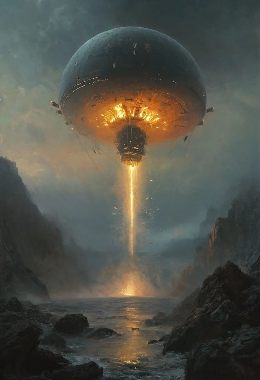 ((masterpiece, best quality, high quality, highres, ultra-detailed)), engineer alien spaceship by Ridley Scott,, The ship is a fusion of organic and engineered shapes meant aliens who built it , award winning, Gigginox , (aesthetic of conceptual art with volcanic atmosphere:0.5), screen space reflections (ssr), absolute sharpness, f/11, symmetry and balance, distinctive breathtaking magnum with delicate details, (autumn colours:0.1), , (vacations, high resolution:1.3), (small, selective focus, european film:1.2), (sexual advance:1.1),in the style of Kelly Slater ,style by Kelly Slater, style of Kelly Slate,art by Jeremy Mann,by Ridley Scott