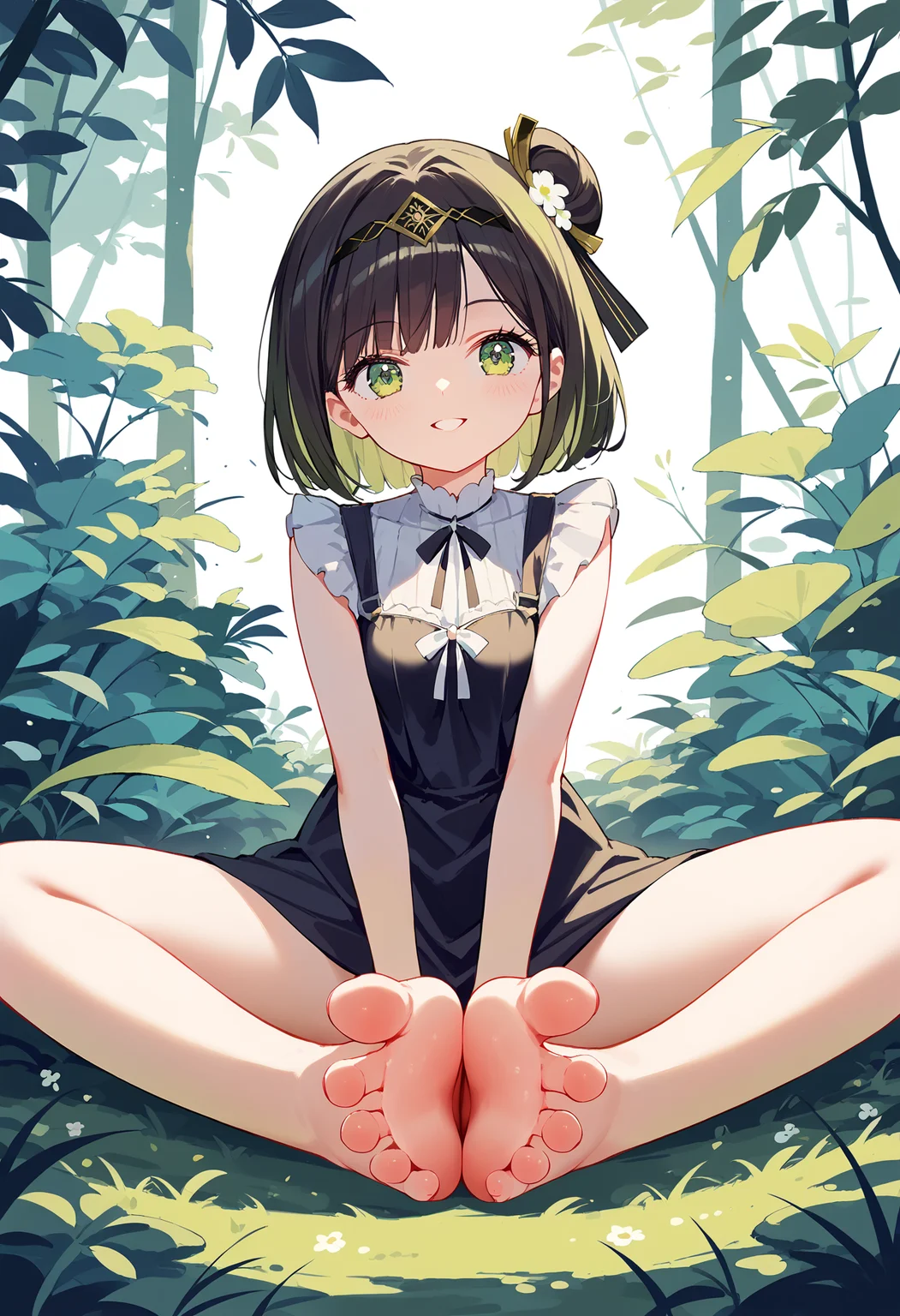 score_9, score_7_up,source_anime,anatomically correct,best perspective BREAK
<lora:feetsandwich:1> feetsandwich,
1girl, barefoot