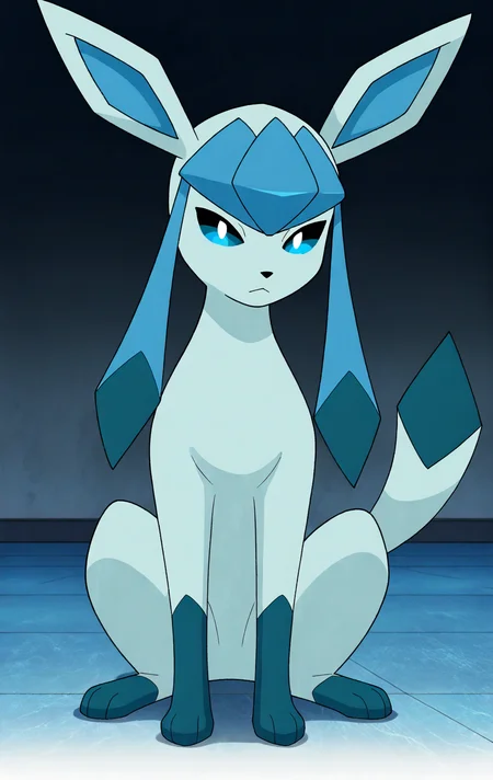 pokemon,glaceon,pokemon,masterpiece,best quality,amazing quality,very aesthetic,absurdres,newest,huge filesize, <lora:BH6-000018:0.8>
