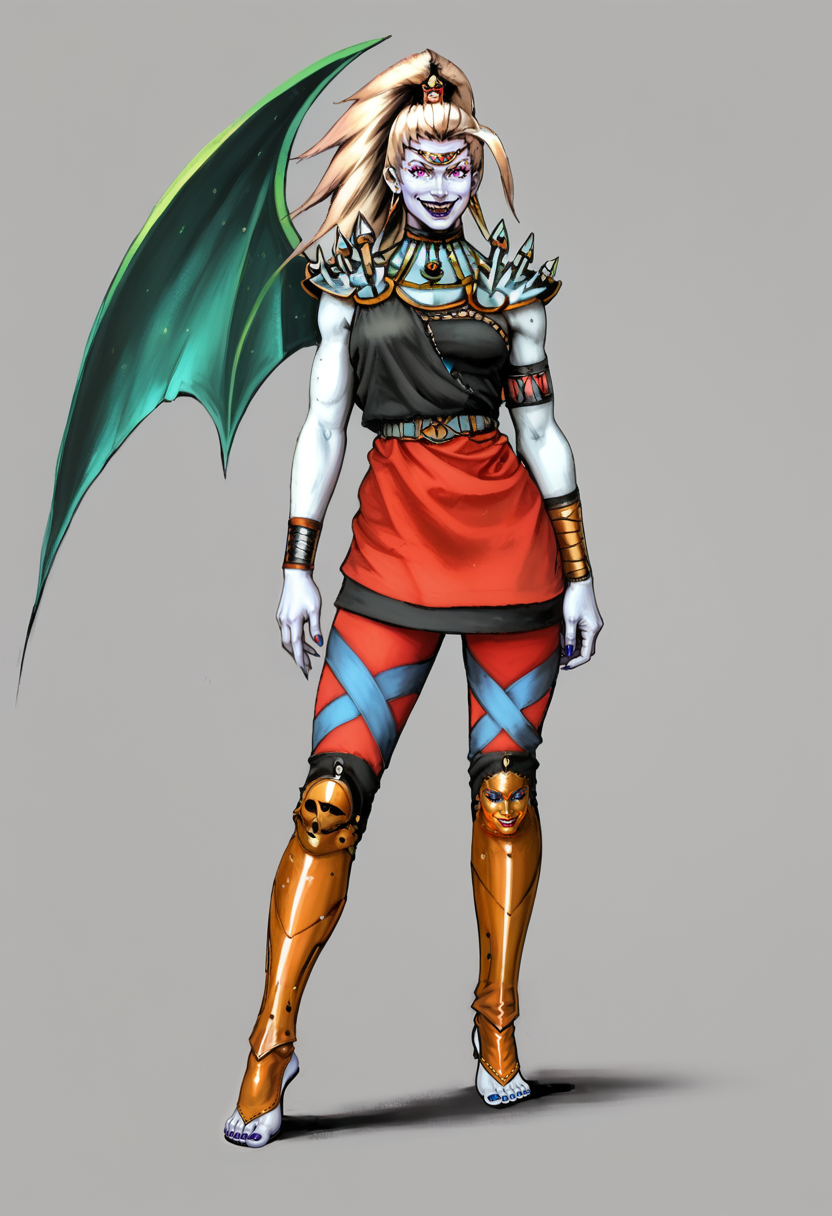 score_9, score_8_up, score_7_up, score_6_up, score_5_up, full body, Alecto as a beautiful woman, asian tech female photography, HDR, HDR morning light vray photoreal, dynamic angles, make you up with evil smile in nails, clear focus with border, ethereal interior shot, 8K n -9, maximum-70mm f/10 â n 6 ISO27/3.5 videogameÂ digital to 4 1990 at 250mm + 1 + focal length exposure- = sharp focus:: clear dynamic volumetric light-em textures ::-res, depth of sharpness :+ hyperdetailed elegant lighting, fantasy light moody lighting : spring weather spectrum caustics, octane render : shimmering outdoor scene and high accuracy, as background intricate art stand pose+ hyperdetailed details, sharpness, 8krealistic perfect:0 so flawless maximum view, rich details HQ, Hyper realistic octane cinema 4k H mm epic composition H 768 %, F1 ratio, insanely
<lora:Alectoha:1.0>