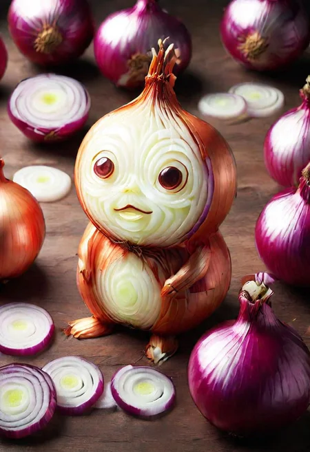 onionstyle free self-expression regarding onion can cry