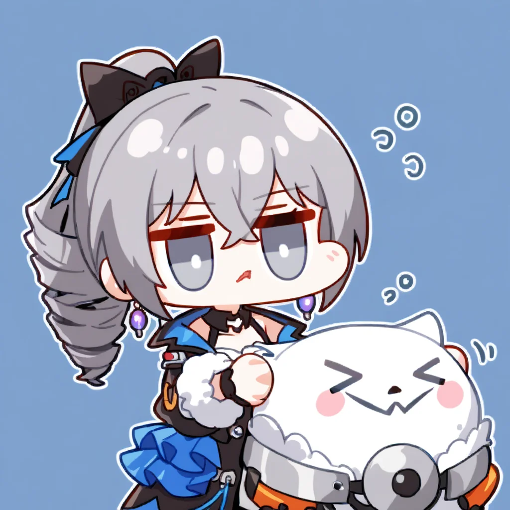 chibi,<lora:nineface-chibi-noob1-5:1>,
1girl,solo, bronya zaychik,honkai \(series\),