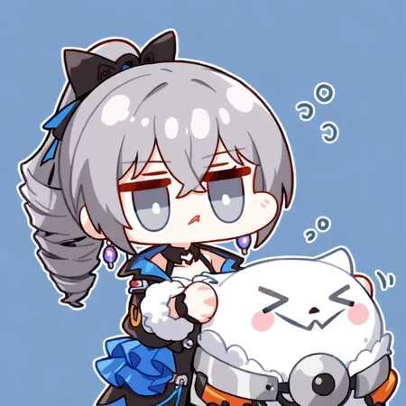 chibi,<lora:nineface-chibi-noob1-5:1>,
1girl,solo, bronya zaychik,honkai \(series\),