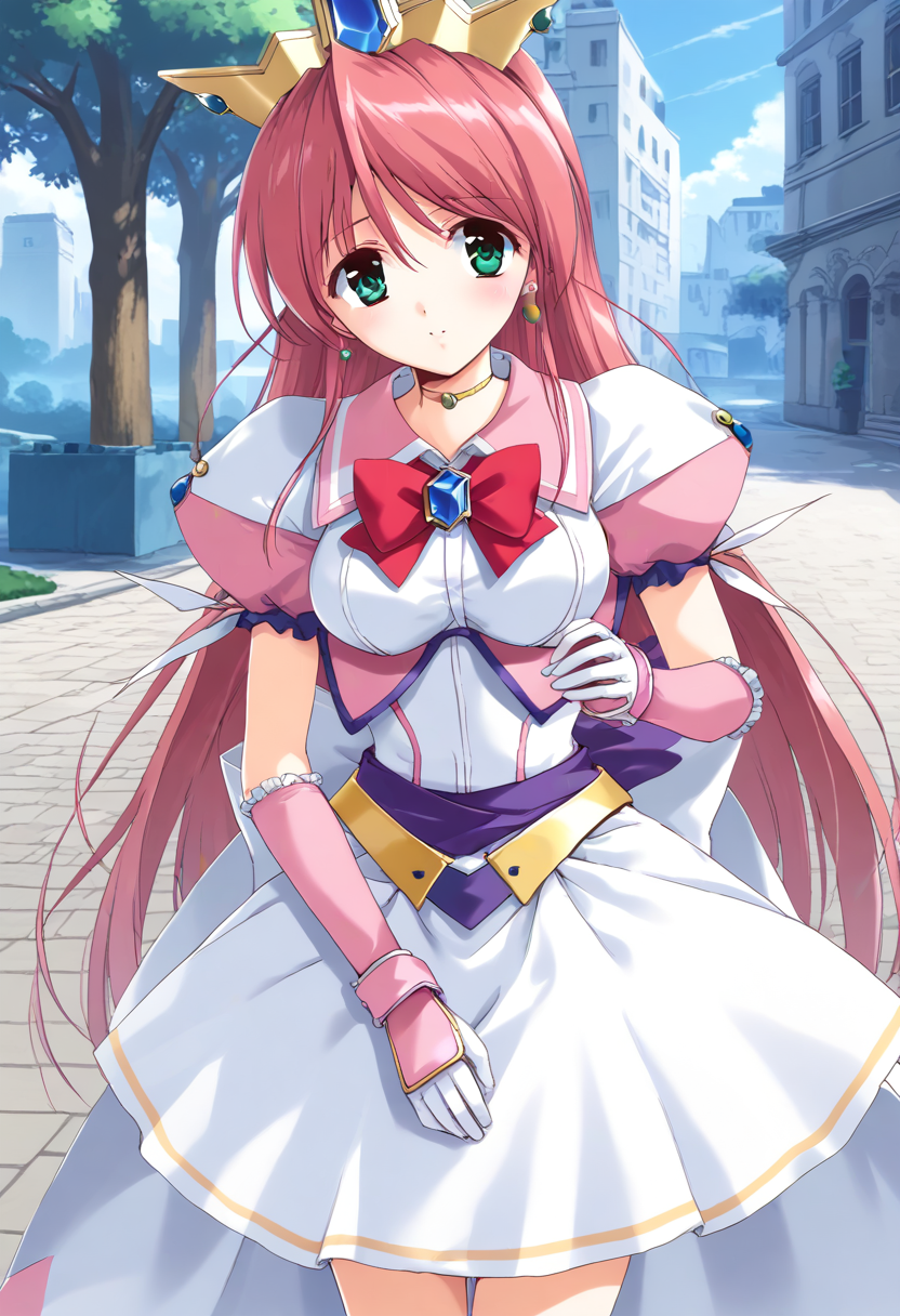 <lora:Prima_Veil_Tsukuyo_XL-bf16-pony-v1:1> 1girl, prima_veil_tsukuyo,magical girl,, BREAK score_9, score_8_up, score_7_up, BREAK source_anime, best quality, masterpiece, uncensored,<lora:sdxl_lightning_4step_lora:1>(clear eyes:1.2),(4 finger:0.5),zPDXLpg