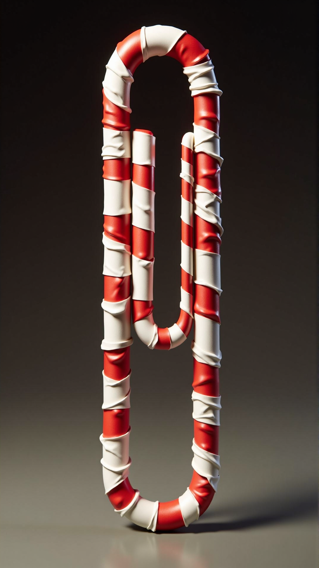 An image of a wrapped in christmas paper, ChristmasWrapped Paperclip. Entirely wrapped up in christmas paper. Entirely wrapped in christmas wrapping paper, shaped like the object.
<lora:ChristmasWrappedFlux:0.7>