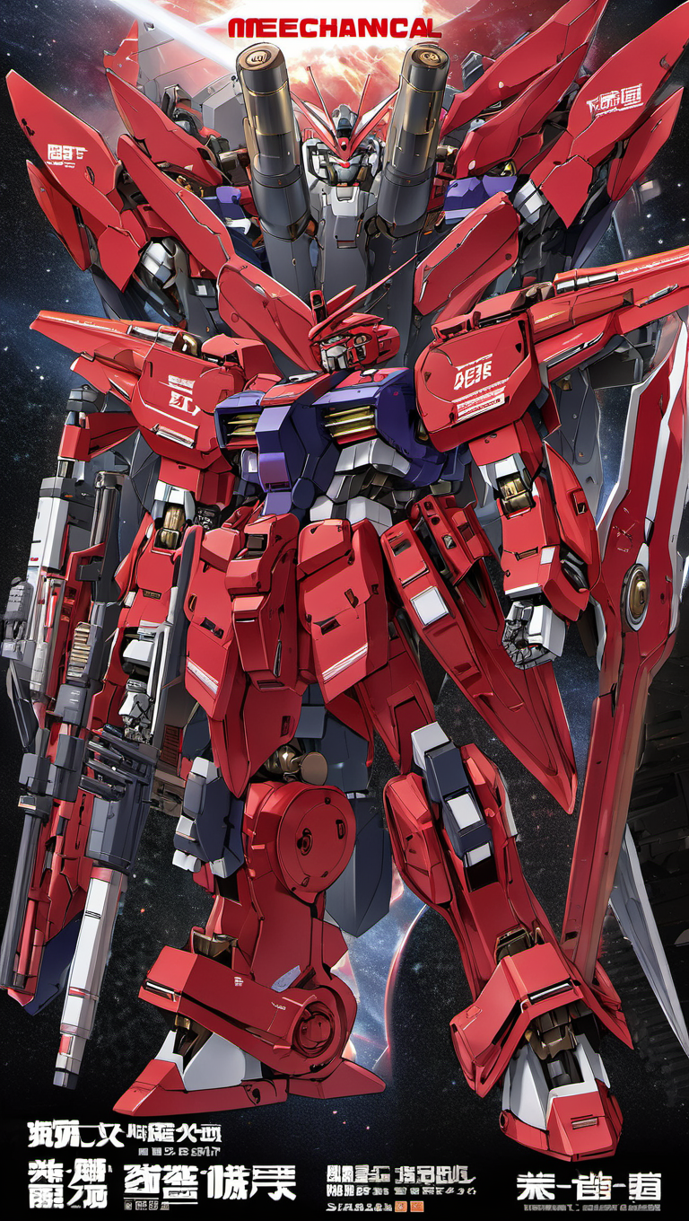 (GTYPE:0.8), best quality, masterpiece,robot mecha, (large size robot:1.5), glowing eyes,  (full body:1.2), clenched hand, mechanical parts, robot joints, (Detailed eye description:1.2),(huge mechanical weapon:1.3),(detailed shield description:1.2), (detailed weapon description:1.2),(huge mechanical gun:1.2), (holding weapon :1.3) <lora:srdxl_v2k:0.4>