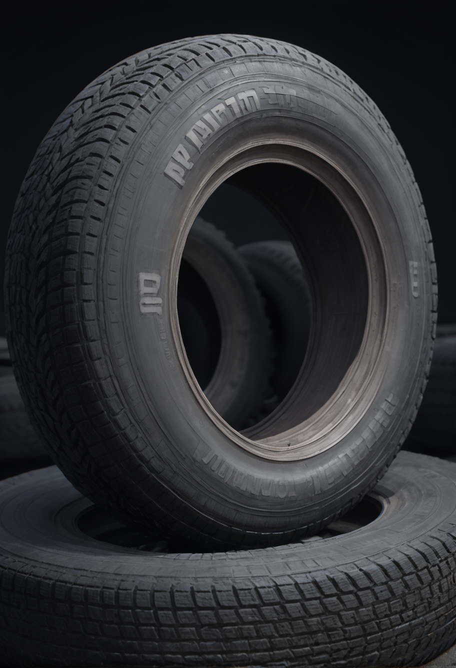 ,ruanyi1436,tire,
black background,<lora:1436 tire_v1_pony:1>, score_9,score_8_up,score_7_up,,8k,solo,,