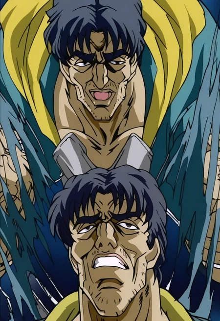 fukuyaburi,masterpiece,best quality,good quality,incredibly absurdres,huge filesize,guizuo \(style\),solo,1man,