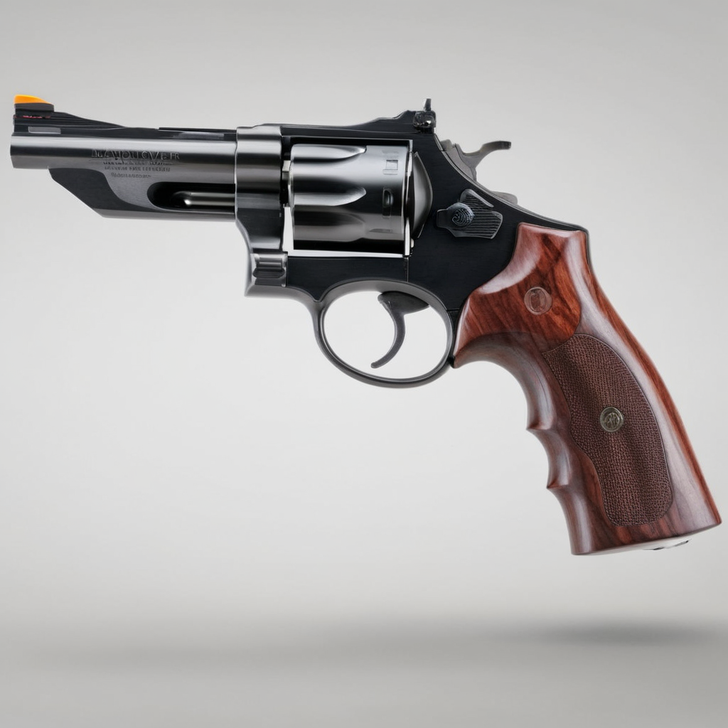 Hyperrealistic art of  <lora:0.44 magnum revolver:1.2>
0.44 magnum revolver a revolver with a wooden grip on a white surface perfection, Extremely high-resolution details, photographic, realism pushed to extreme, fine texture, incredibly lifelike