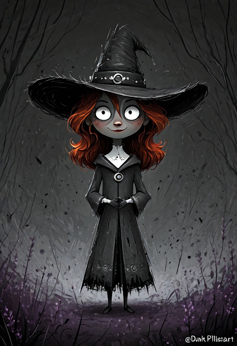 Dark whimsical art
