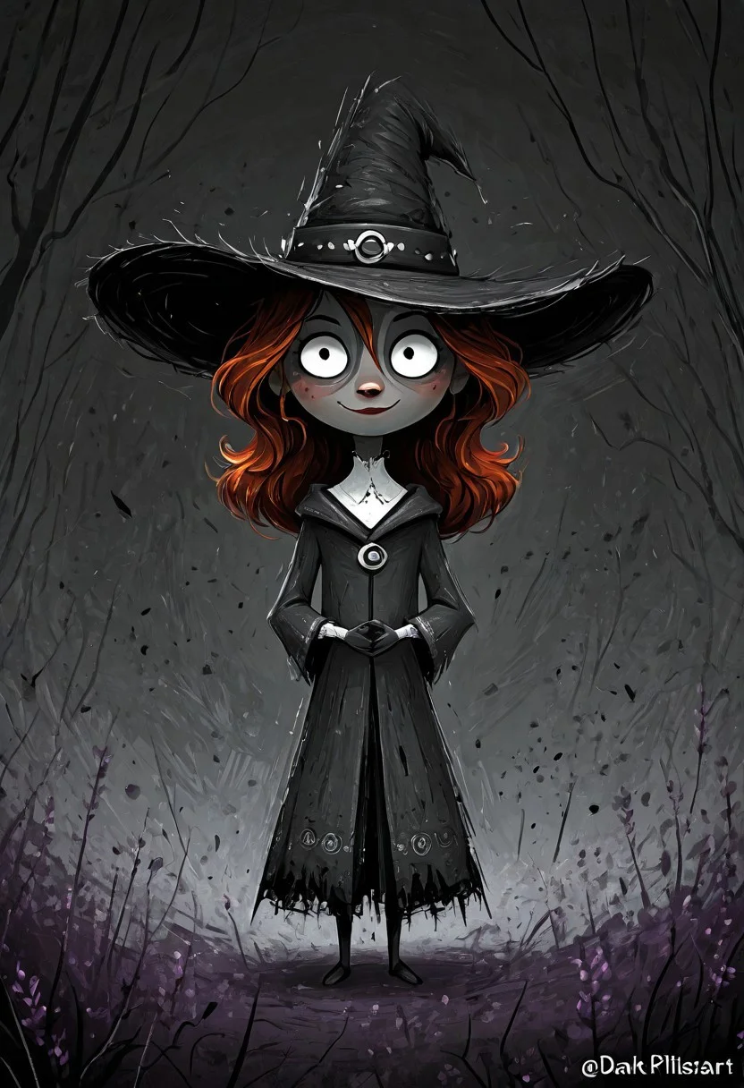 Dark whimsical art