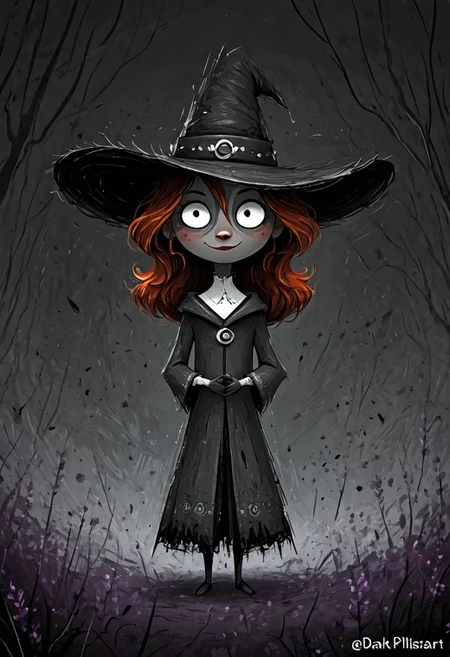 Dark whimsical art
