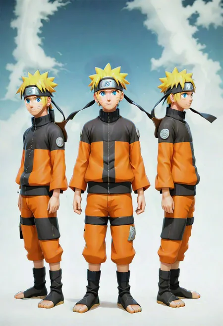 three views, IP of naruto