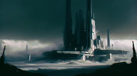 realistic,
masterpiece, best quality, amazing quality, highres, absurdres, very aesthetic, very awa,expert shading, ultra detailed, UHD, 8K,
N3onSp3ctra, Vo1d Sp3ctrum, scenery, outdoors, science fiction, cloud, spacecraft, very wide shot, sky, no humans, ruins, cloudy sky <lora:Elegence_Niji:0.6> <lora:Vo1d_Sp3ctrum-final-v1:0.85> <lora:NeonSpectra:0.5> <lora:nhl-001-20:0.3>