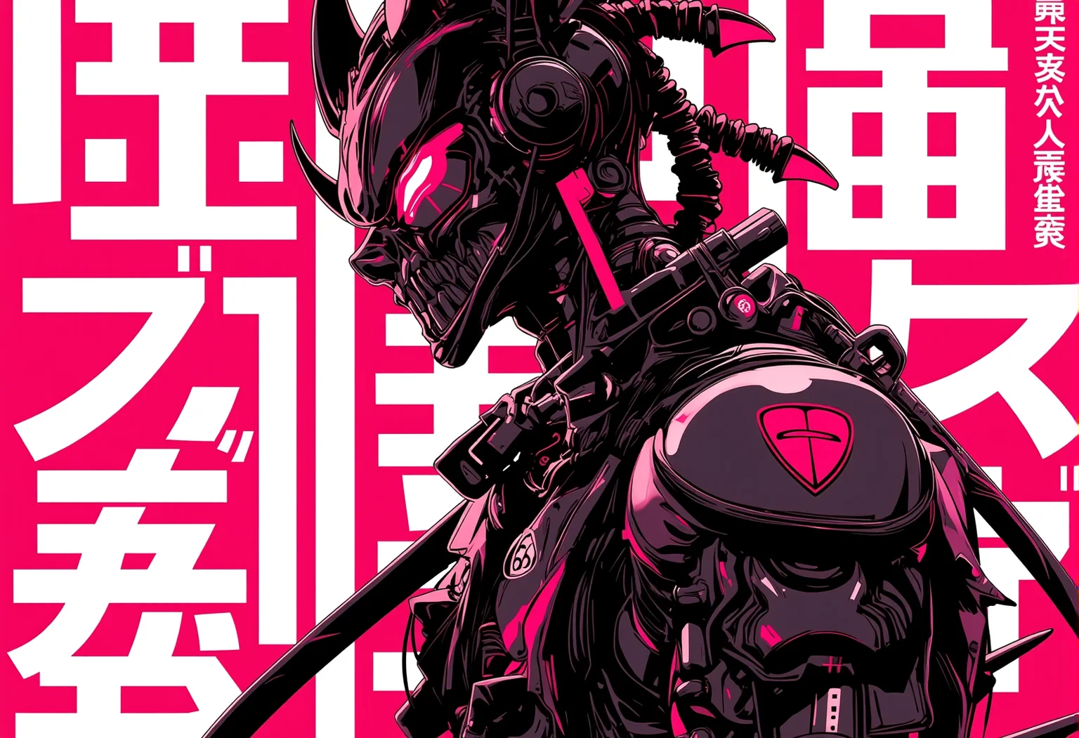 In the style of realistic, a anime hero like Evangelion Unit-01, with the text "Awaken" in bold letters. , <lora:bv-neoartsty.safetensors:1.0:1.0>