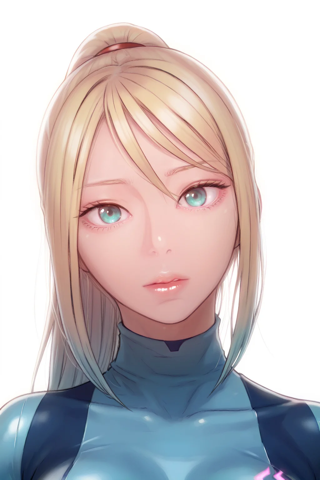 {{masterpiece,best quality,amazing quality,absurdres}},
BREAK
1girl, solo, white background, portrait, upper body, looking at viewer, samus aran, breasts, thin, narrow waist, blue zero suit
<lora:Park_Hyeongjun_-_Illustrious:1>