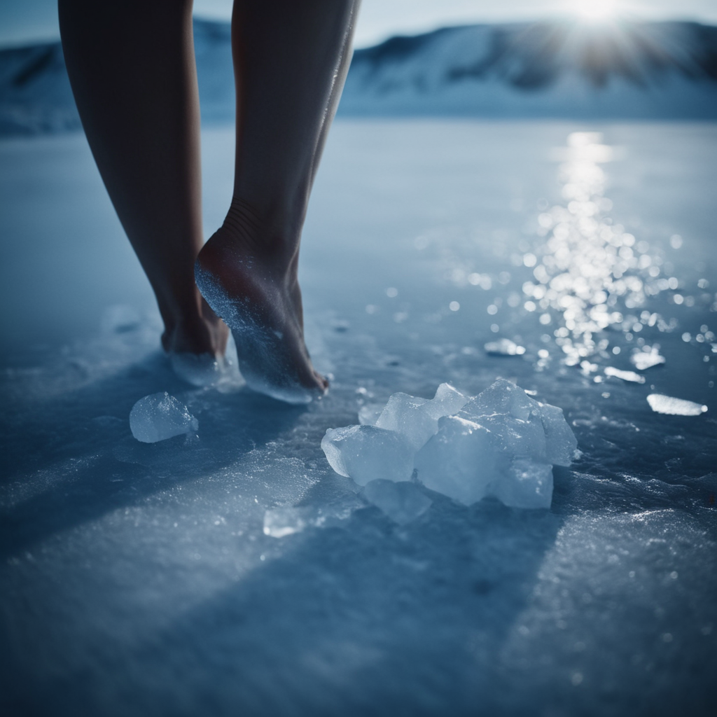 cinematic film still of  <lora:perfection style:0.1>
 <lora:detailed:0.1>
 <lora:Chiaroscuro Lighting Style:0.3>
 <lora:feet v2:0.4>
 <lora:perfect feet:0.3>
A perfect photo of a woman's feet are covered in ice, shallow depth of field, vignette, highly detailed, high budget, bokeh, cinemascope, moody, epic, gorgeous, film grain, grainy