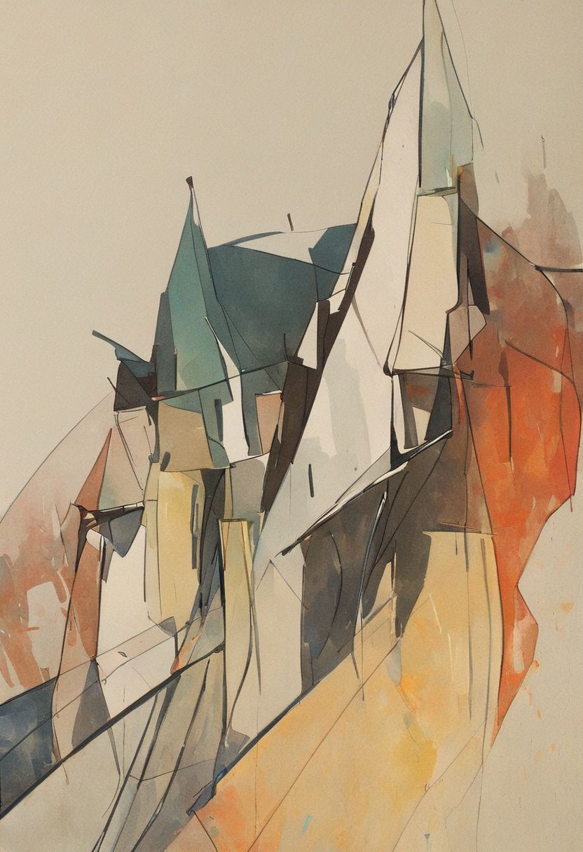 (Silhouette of a house on the cliff beside coast, flat painting background:1.5),
(abstract painting, impressionism, watercolor, oil painting brushstrokes, oil painting texture:1.3),
(brutalist architecture, BRIGHT green AND DARK BROWN color palette, curve LINE, circle, ellipse, core), AK, abstract, deconstruction, geometry, geometric composition,paint painting,harmonious colors, black frame,rectangle, tilt, flat painting, framex, horizontal, Constructivism, Fauvism,