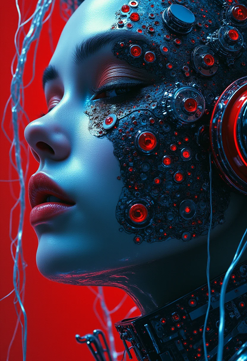 A masterpiece of cyberpunk style created by the collaboration of Gerard van Honthorst and Katsuhiro Otomo. HD32K, hyperdetailed, best quality, aidmaMJ6.1.