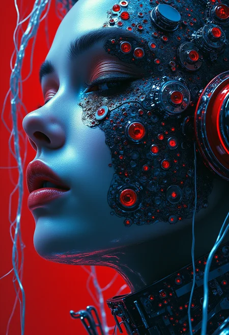 A masterpiece of cyberpunk style created by the collaboration of Gerard van Honthorst and Katsuhiro Otomo. HD32K, hyperdetailed, best quality, aidmaMJ6.1.