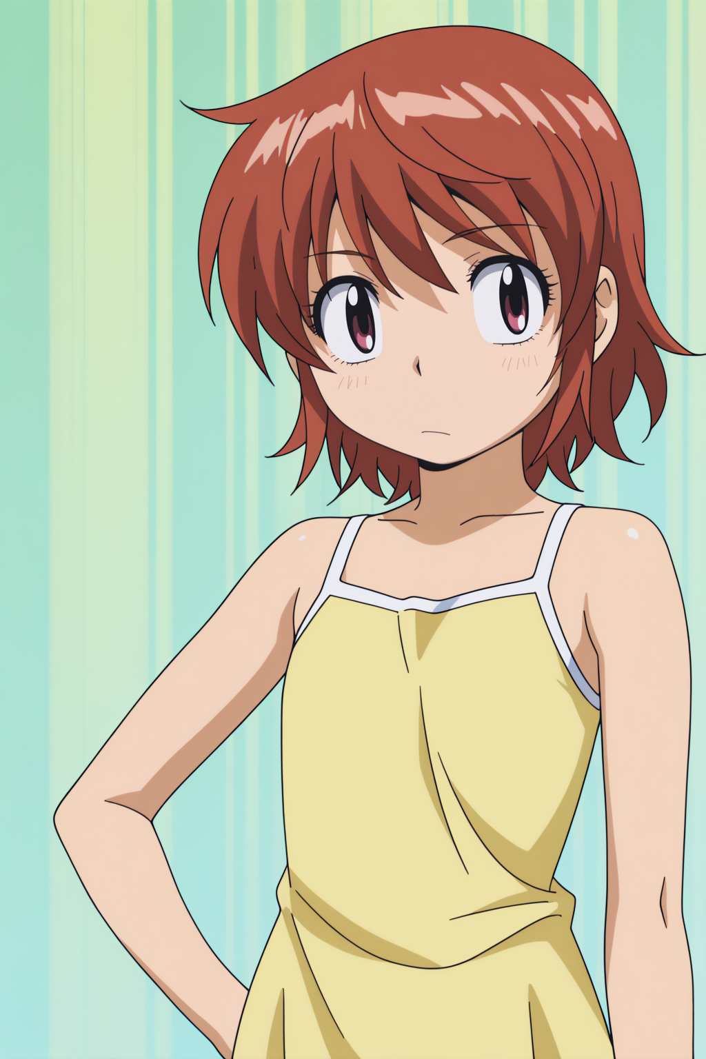 Kaoru Akashi <lora:Zettai_Karen_Children_-_Kaoru_Akashi_-_illustrious:0.8>