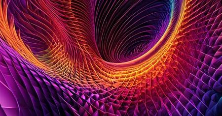 Dreamscape <lora:a1bs2trac1t:1>,a1bs2trac1t,generative art,raytraced image,glowing,scenery,3d render,color field,ambient occlusion render,geometric abstract art,abstract painting,computer graphics,abstract art,fractals,<lora:epiCPhotoXL-Derp2:1>, . Surreal, ethereal, dreamy, mysterious, fantasy, highly detailed