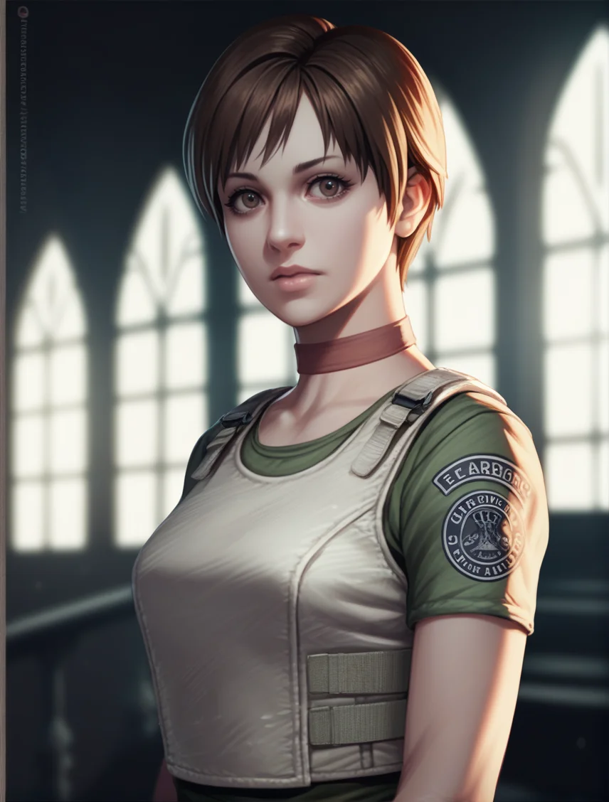 score_9, score_8_up, score_7_up, score_6_up, score_5_up, score_4_up, source_anime, realistic, photoshop \(medium\), <lora:Becky_t1_Pony-000014-128:1.0> 1girl, Rebecca Chambers, brown eyes, silhouette, solo
, indoors, decrepit mansion, main hall, darkness, at night, dark
