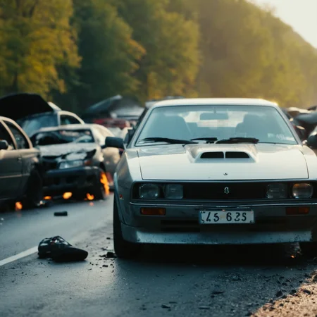 cinematic film still of <lora:casting shadow style v2:0.9>
<lora:Unreal Engine style:0.3>
a person taking a picture of a car that has been involved in a accident,holding,multiple boys,blurry,depth of field,blurry background,pov,phone,cellphone,ground vehicle,fishnets,motor vehicle,smartphone,holding phone,realistic,car,pov hands,vehicle focus,photo background , impact, crash, explosion, destruction, strike, wreck, smash, exploding cars, wrecked cars, cinematic shot, film, different color, real, collision, road rage, sport cars, sports car, car race, dismembering, falling, flying, accident, disaster, cinematic explosion, chaos, disintegration, high speed, vehicle, different sports car, flying debris, Muzzle blast, broken glass, sports car style, shallow depth of field, vignette, highly detailed, high budget, bokeh, cinemascope, moody, epic, gorgeous, film grain, grainy