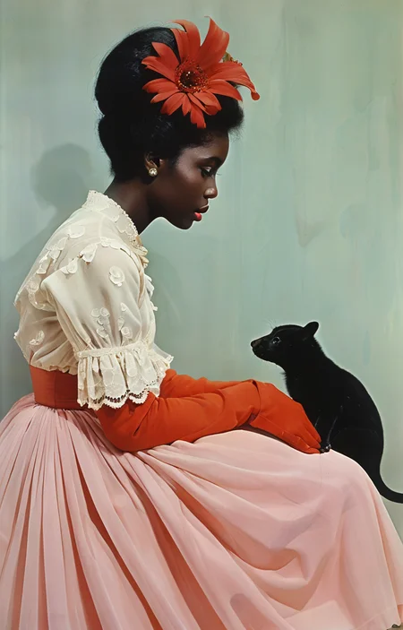 masterpiece,best quality,<lora:tbh370-sdxl:0.6>,illustration,style of Milton H. Greene animals