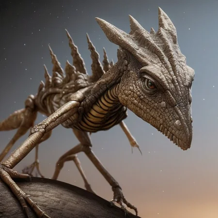 detailed hollywood promo photo of (dinosaur | pmantis:0.6),  matte oil painting, concept art, ambient lighting, deviantart, 4k, hd, clean
