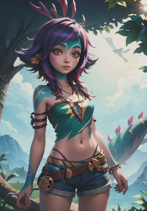 <lora:neeko:0.8>, neeko,, (masterpiece, best quality, detailed:1.3)