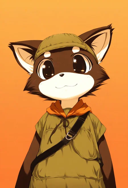 masterpiece, high score, great score, absurdres, year 2006, safe, 1boy, zuppu11 type 2, furry, cute, kemono