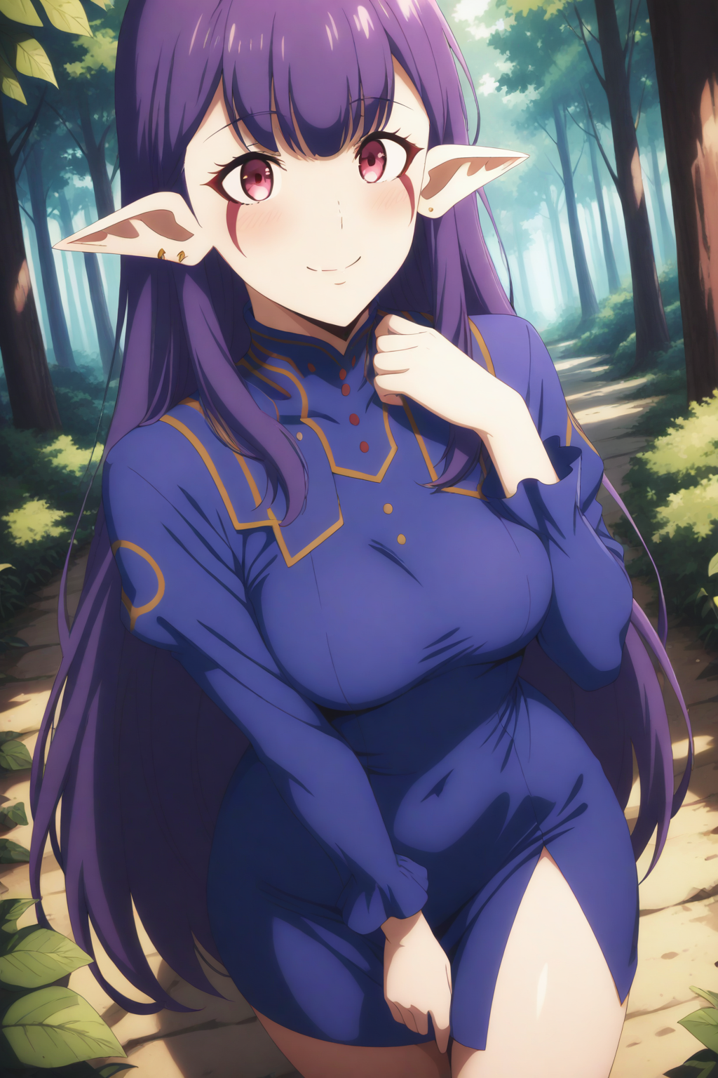 <lora:Esil_Radiru_v2.0:1> Esil_Radiru, 1girl, medium breasts, smile, beautiful dress, there is a beautiful forest in the background, 
 <lora:il_contrast_slider_d1 (Ð¦ÐÐÐ¢ ÐÐÐ Ð¢ÐÐÐÐ):-0.5>
incredibly absurdres, highres, masterpiece, newest,, <lora:intricate_details:1.3>,
intricate_details_xl,