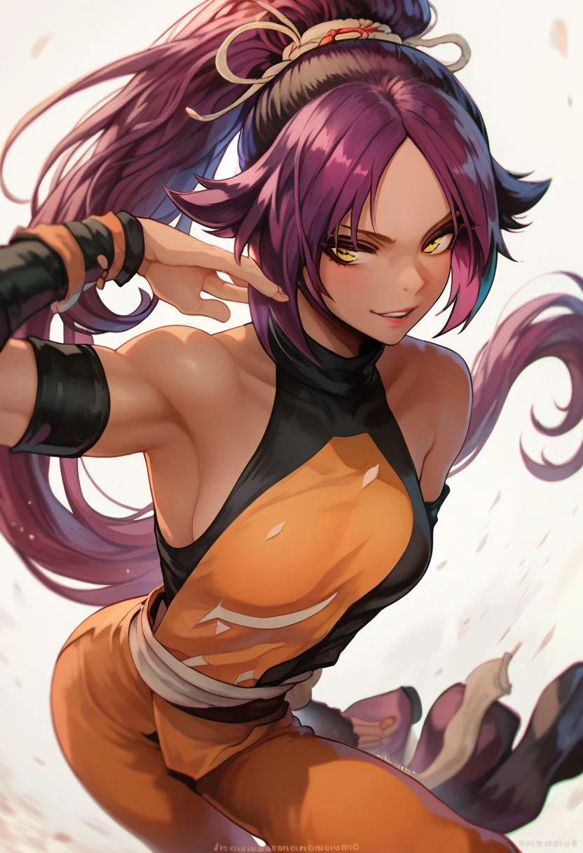 score_9,score_8_up,score_7_up, high resolution, sharp focus, magion02, shihouin yoruichi