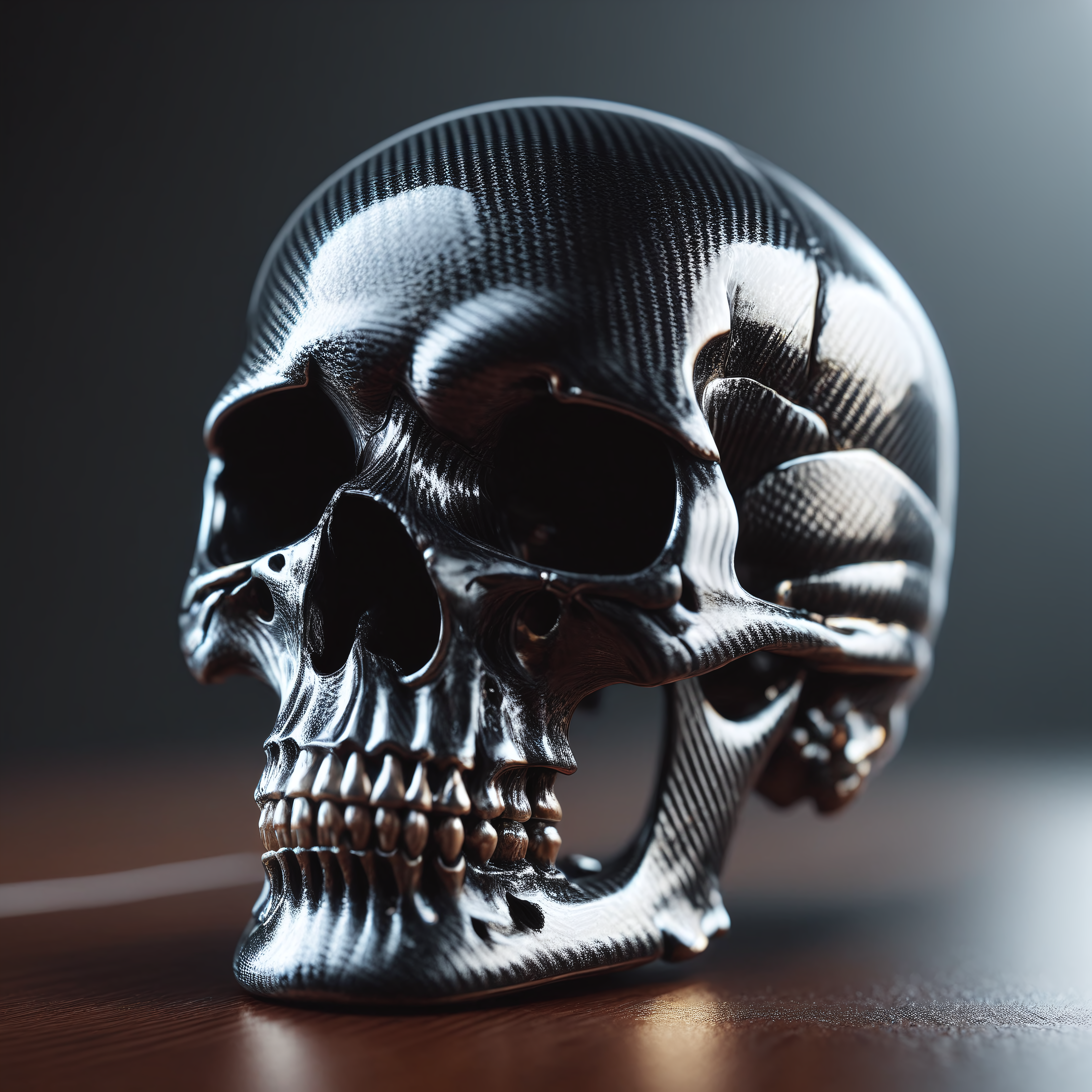 cf_style, skull, glossy, smooth, realistic, photo, best artist, best lighting, best shadows, best contrast, best details, best textures, masterpiece, epic background, <lora:Styles\SDXL\Carbon_Fiber_Style_SDXL_-_Snoodler>