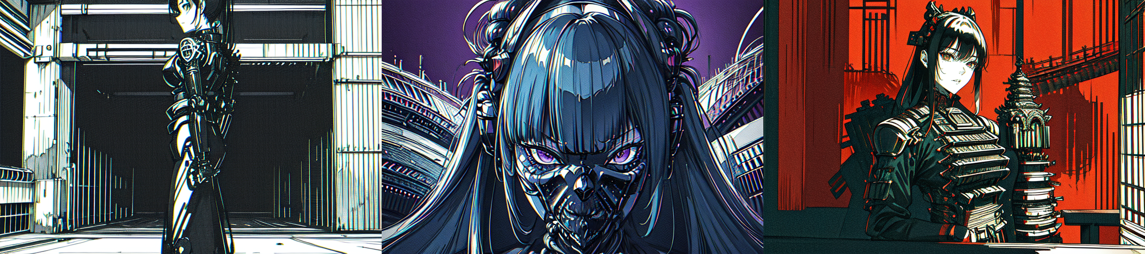 highly insanely detailed, masterpiece, top quality, best quality, highres, 4k, 8k, RAW photo, (very aesthetic, beautiful and aesthetic), 
__lazy-wildcards/cosplay-char/blame/abara-kudou_denji/prompts__, 
<lora:ABARA_KudouDenji_v1:0>, 
(1girl:1.3), 
solo focus, 
__lazy-wildcards/dataset/background__,âââ