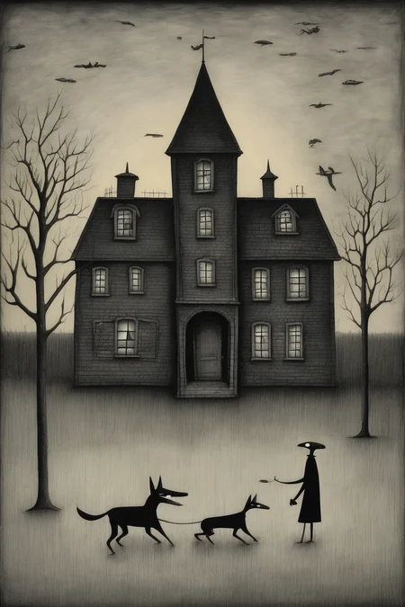 John Kenn Mortensen Style - Gertrude Abercrombie presents chasing shadows