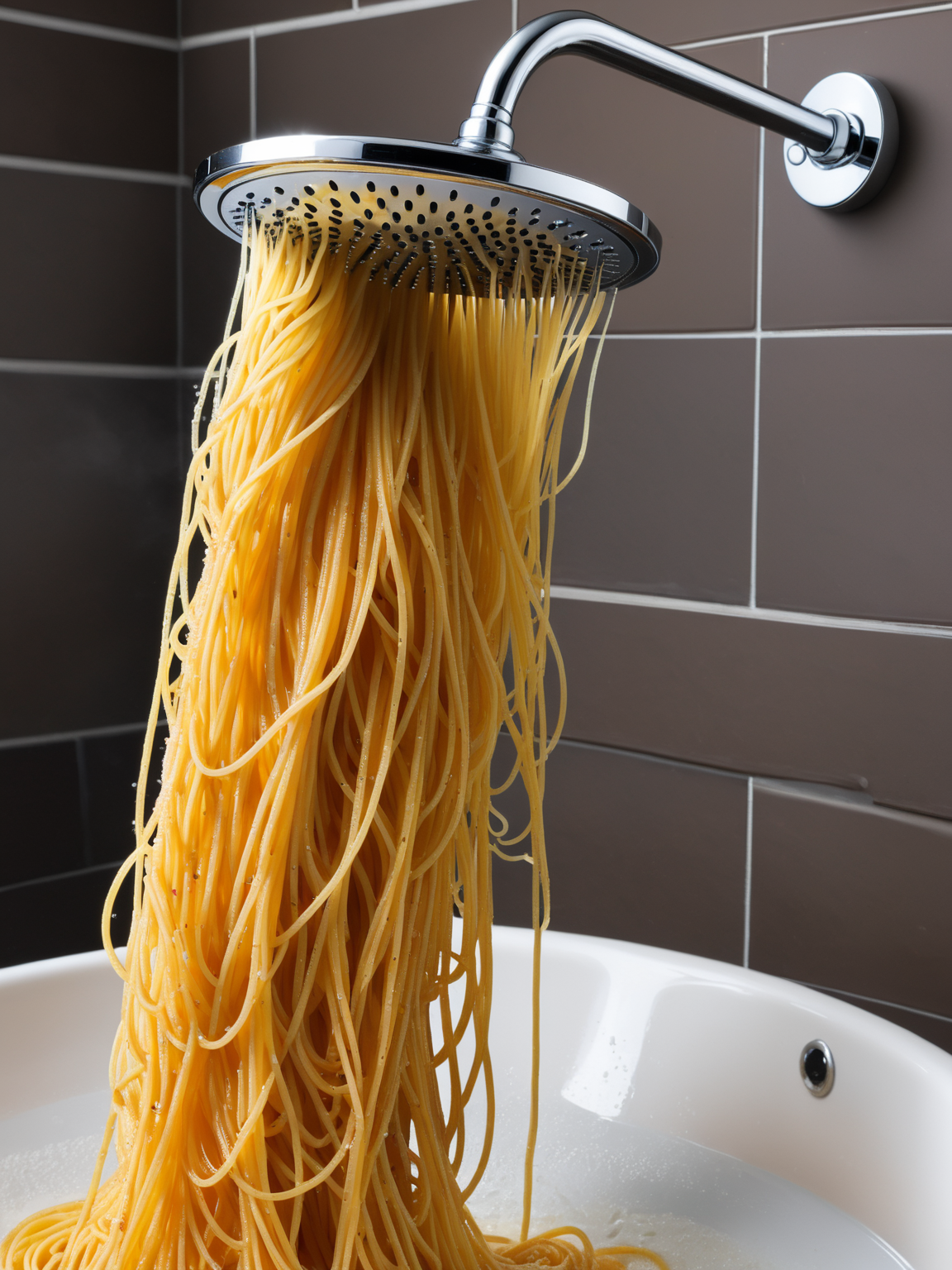 shower that spits spaghetti,  pile of spaghetti
<lora:xl_more_art-full_v1:1>