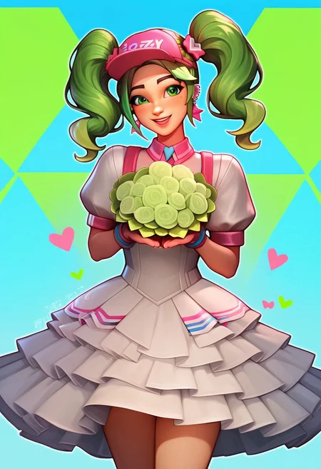 score_9, score_8_up, score_7_up, score_6_up, score_5_up, score_4_up, source_anime, zoey from Fortnite, Zoey, Twintails, green hair, neon green twintails, zoey \(fortnite\), <lora:Zoey:0.45>, masterpiece, best quality, smiling, ((Zoey)), pink cap, twintails, (((green wedding dress:1.2))),<lora:Zoey-000007:0.5>,  ((torino aqua:1.2)), <lora:torino_aqua_artstyle:1> extremely detailed ,CG ,unity ,2k wallpaper, Amazing, finely detail, masterpiece, best quality, extremely detailed CG unity 8k wallpaper, huge filesize , ultra-detailed, highres, extremely detailed, ((full-body shot, POV wedding, happy, warm smile, church abckground)), anime