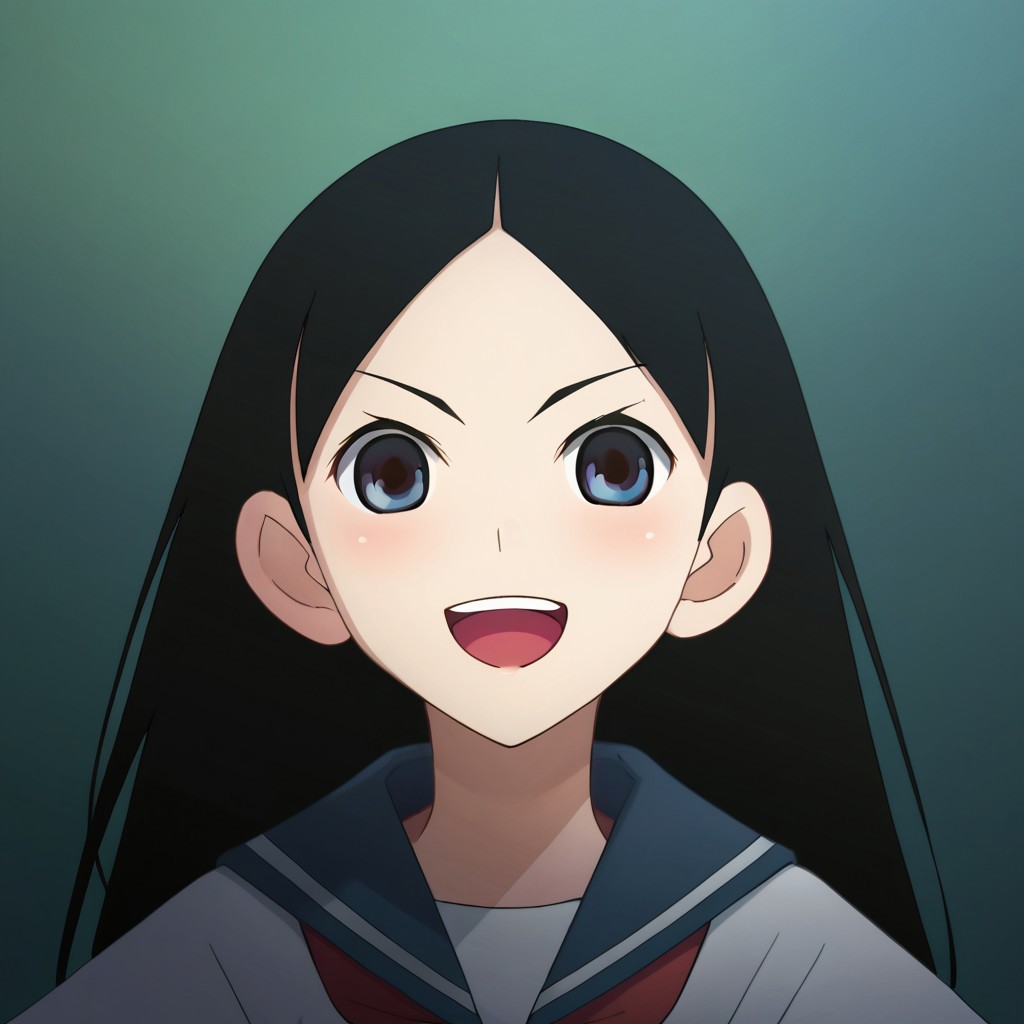 score_9, score_8, score_7, source_anime, kitsu chiri, POV, looking at viewer, blush, smile, open mouth, upper teeth only