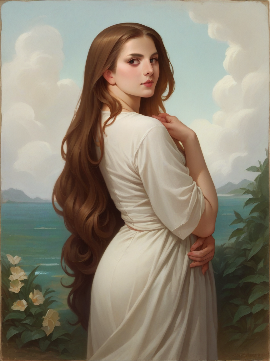 score_9, score_8_up, score_7_up, score_6_up,   <lora:w1ll4bXLP:0.8> w1ll4b, fine art parody, 1girl, solo, realistic, curvy, long hair,